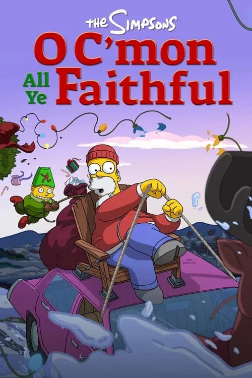 โปสเตอร์ The Simpsons: O C'mon All Ye Faithful